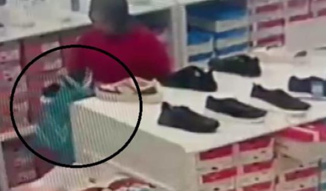 Hatay AVM’sinde şoke eden hırsızlık: 26 parça kıyafet çaldı