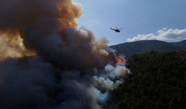Karabük’te orman yangını yeniden başladı: Söndürme çalışmaları sürüyor