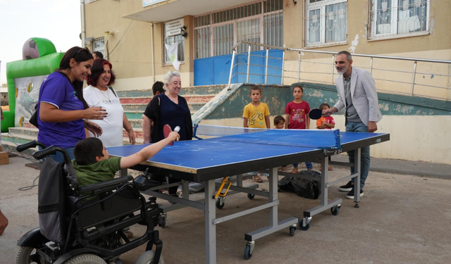 Diyarbakır’da köy çocuklarına renkli spor şenliği