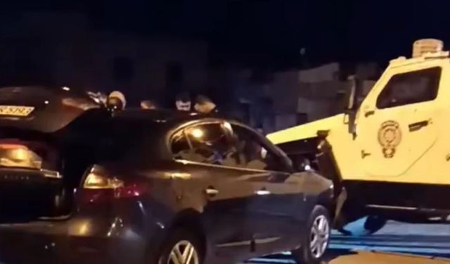 Nusaybin’de zırhlı araç ile otomobil çarpıştı: 2 yaralı