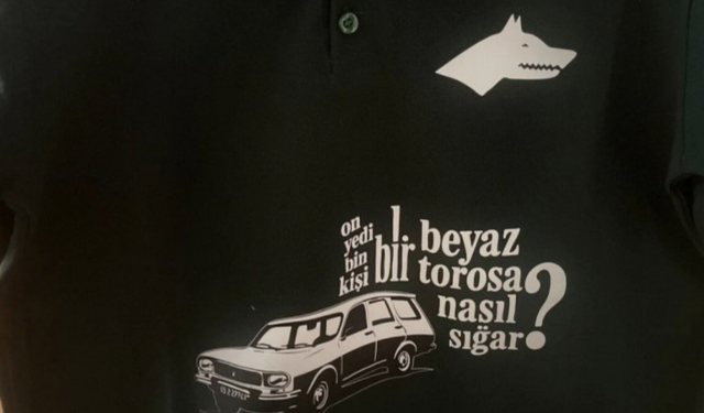 Van Barosu’ndan “Beyaz Toros” tişörtüne suç duyurusu