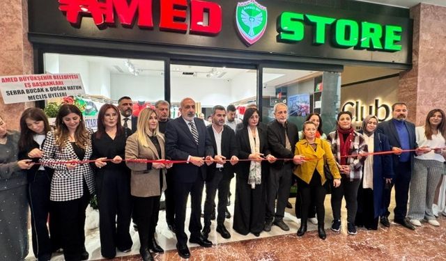 Amedspor Store zincirine yeni bir halka daha eklendi