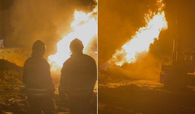 Hatay’da doğal gaz patladı!