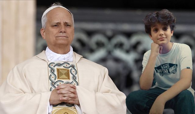 Papa 14. Leo Ahmet Minguzzi'nin babasıyla görüştü