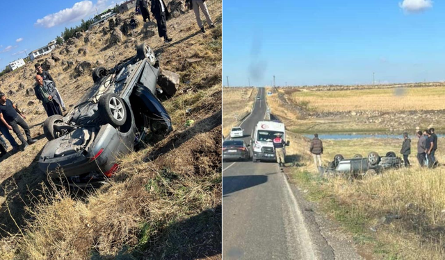 Şanlıurfa’da feci kaza: Aynı aileden 4 kişi ağır yaralandı