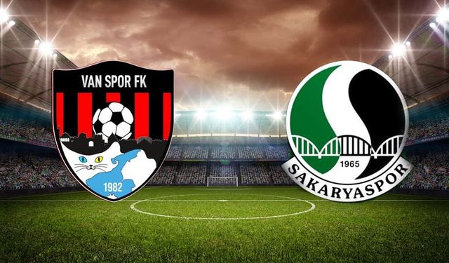 TFF 1. Lig'de Vanspor, Sakaryaspor'u 3-2 mağlup etti