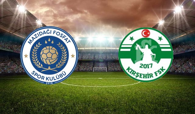 TFF 3. Lig'de Mazıdağı Fosfat, Kırşehir FSK'yı 3-1'le devirdi