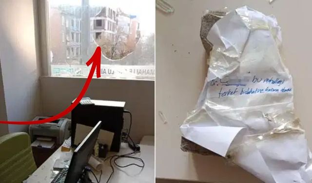 Aile sağlığı merkezine taşlı saldırı: Doktora tehdit notu bırakıldı