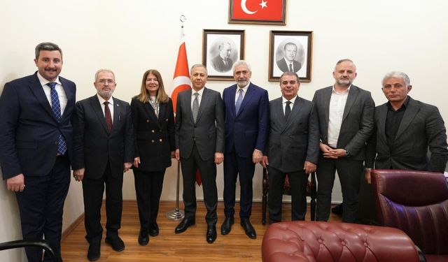 AK Parti Diyarbakır heyetinden Bakan Yerlikaya’ya ziyaret
