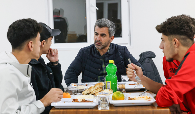 Amedspor altyapısına modern yemekhane hizmete açıldı