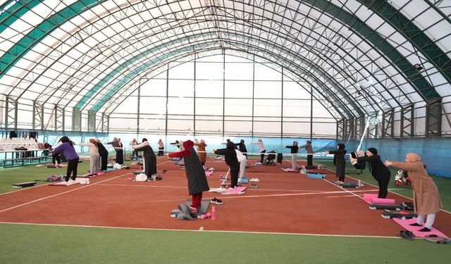 Diyarbakır Kayapınar’da kadın sporuna yoğun ilgi