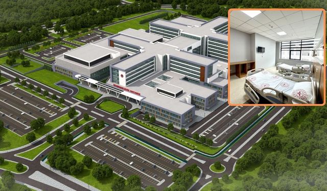 Diyarbakır Şehir Hastanesi’nde sona doğru: İlk örnek oda paylaşıldı