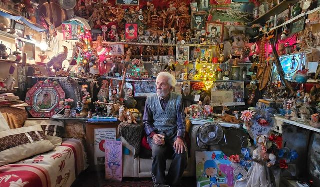 Diyarbakır’da  92 yaşındaki adam evini müzeye çevirdi