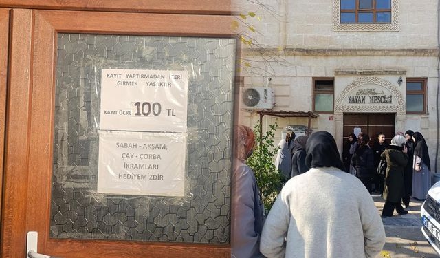 Diyarbakır’da cami mescidi kapatıldı; Hasta yakınları kapıda kaldı
