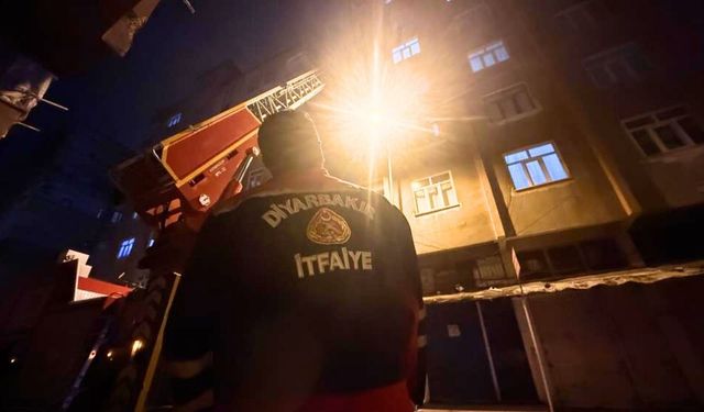 Diyarbakır'da itfaiyeyi alarma geçiren derin uyku