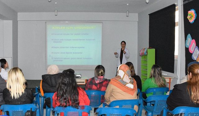 Diyarbakırda kadınlara aile planlaması eğitimi