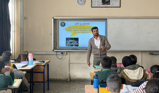 Diyarbakır’da öğrencilere sıfır atık ve çevre bilinci eğitimi