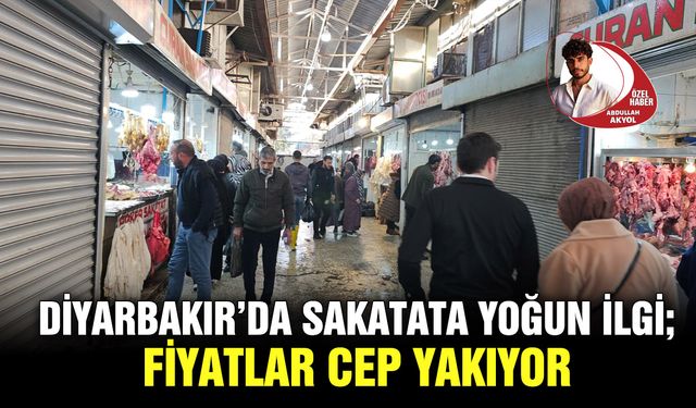 Diyarbakır’da sakatata yoğun ilgi; Fiyatlar cep yakıyor