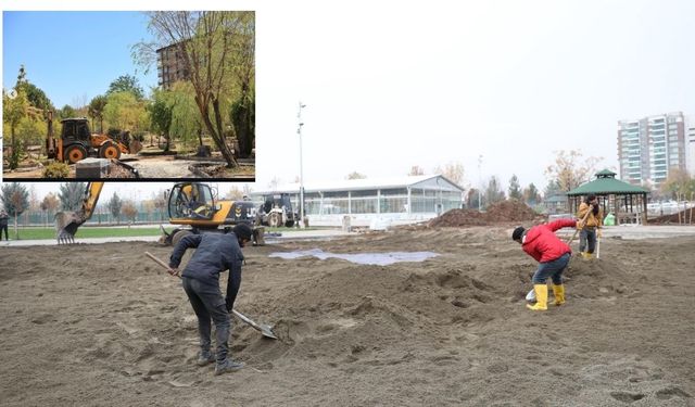 Diyarbakır’da Park 75 bakım çalışmaları 6 aydır bitmedi!