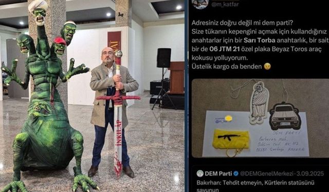 Şeyh Said maketini sergileyen Murat Katfar tutuklandı