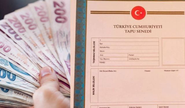 Tapu işlemlerini erteleyenler için harç uyarısı