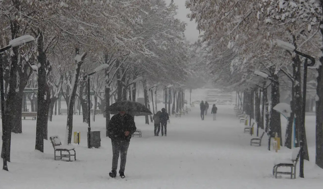Meteoroloji’den 9 il için kar ve fırtına uyarısı