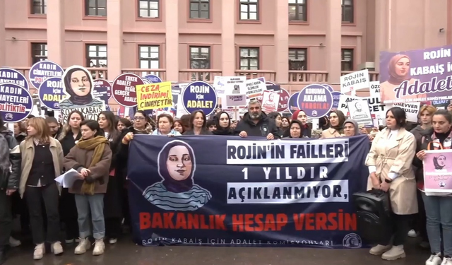 Rojin Kabaiş için Ankara’da adalet talebi
