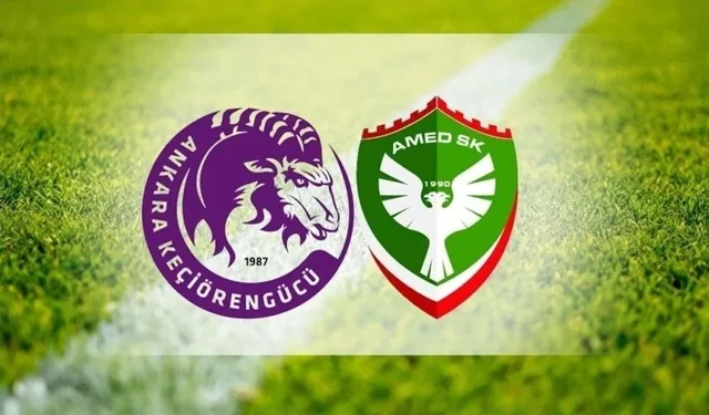 Amedspor - Keçiörengücü maçının ilk 11’i belli oldu