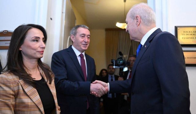 DEM Parti’den Meclis Başkanı’na kritik ziyaret
