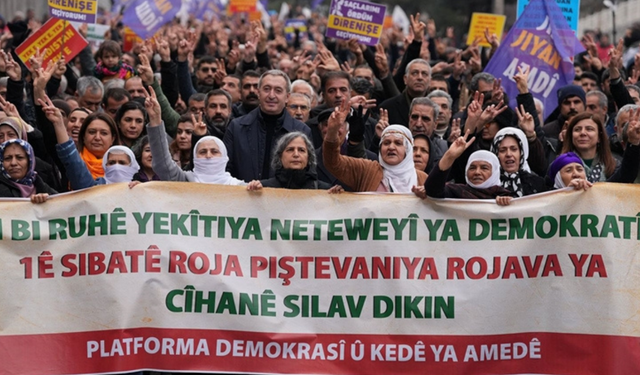 Diyarbakır’da Bakırhan’dan mesaj: Kürtler statüsüz yaşamak istemiyor