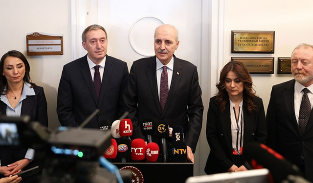 Kurtulmuş’tan DEM Parti’ye süreç ziyareti