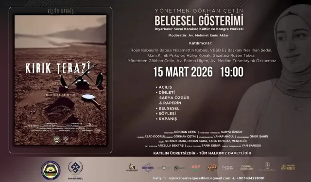 Rojin Kabaiş’in hikayesi belgesel oldu