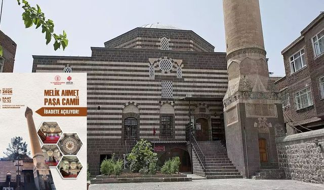 Diyarbakır'da depremzede cami ayağa kalktı: Açılışı yapılacak