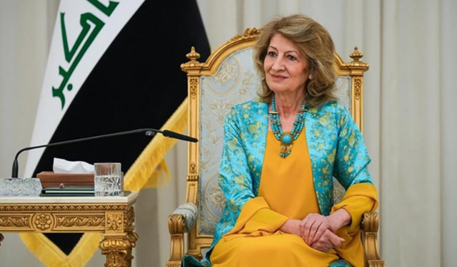 Irak Cumhurbaşkanı’nın eşinden dikkat çeken mesaj: “Kürtler piyon değil”