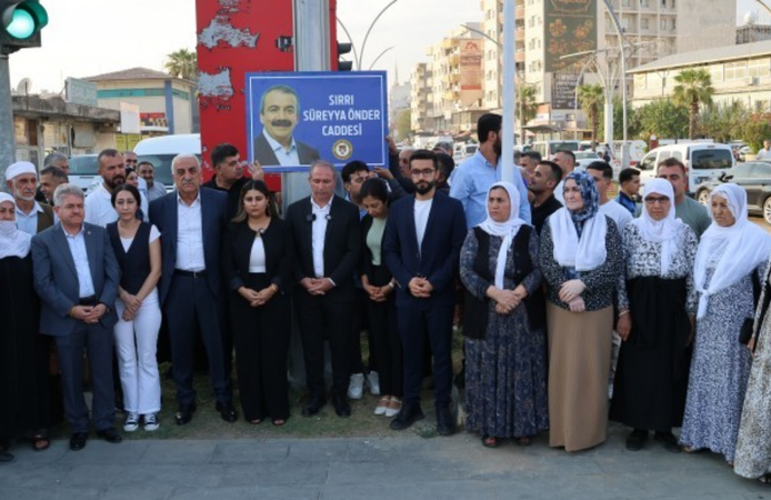 Cizre Belediyesi, Sırrı Süreyya Önder’in ismini bir caddeye verdi