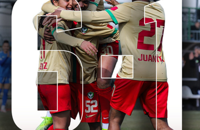 Amedspor Kadın Futbol Takımı fırtına gibi: Ngo Mbeleck’ten 4 gollü şov