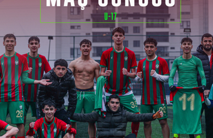 Amedspor U17 evinde 4 golle kazandı