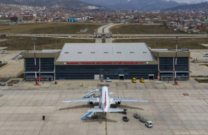 Yüksekova Havalimanı'nda uyuşturucu operasyonu