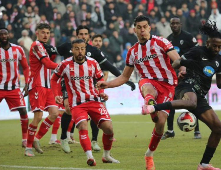 Sivasspor 1 Amedspor 1 maçın geniş özeti