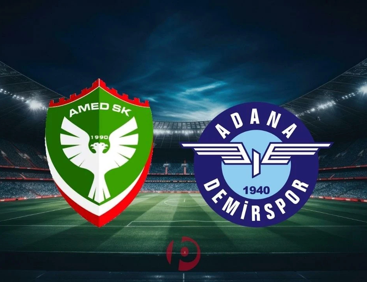 Amedspor 7 Adana Demirspor 0 maçın geniş özeti