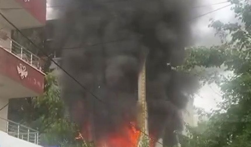 Adıyaman'da evde çıkan yangında 4 kişi dumandan zehirlendi
