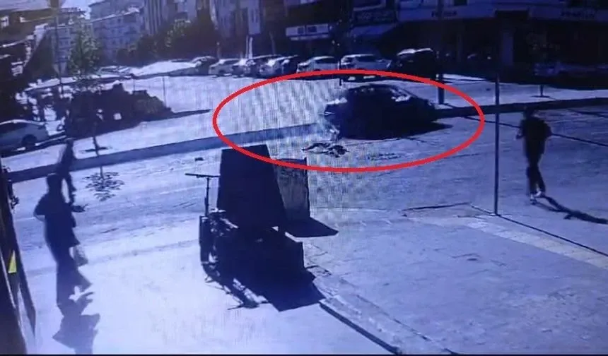 Diyarbakır’da bir çocuğa otomobil çarptı; kaza güvenlik kameralarına böyle yansıdı!