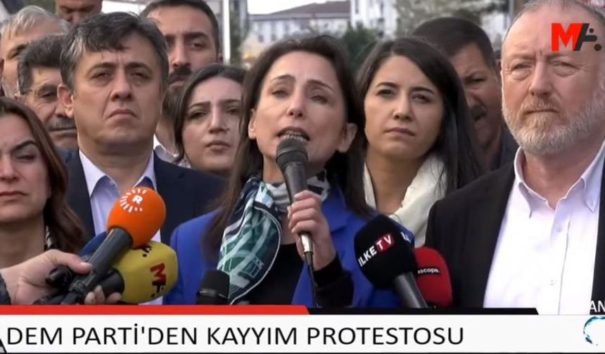 DEM Parti'den kayyım açıklaması: Halkın seçim hakkı gaspa uğramıştır