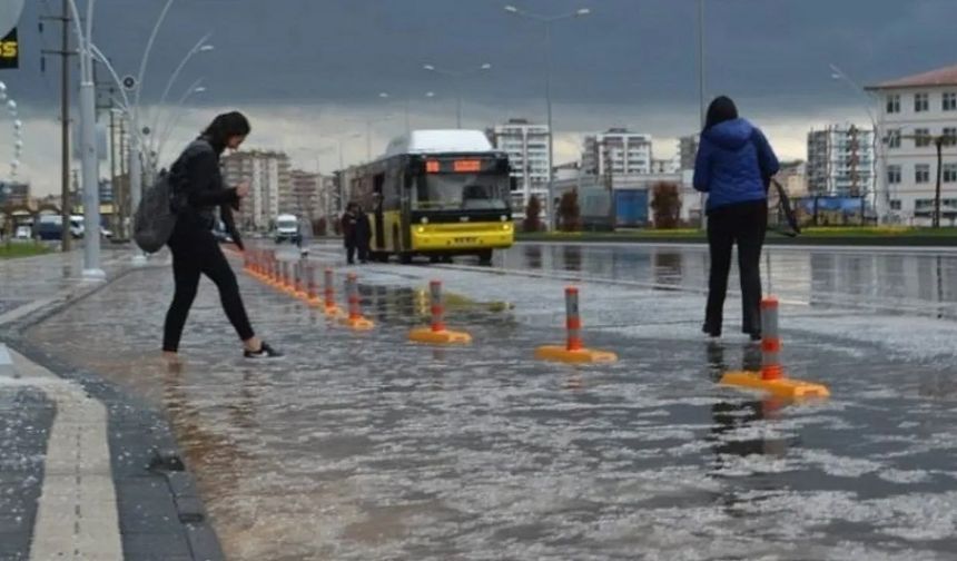 Meteoroloji’den Diyarbakır için yağış uyarısı