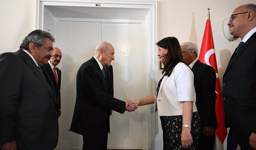 Bahçeli, DEM heyetine görüşlerini paylaştı: Çok şaşırdılar ve etkilendiler