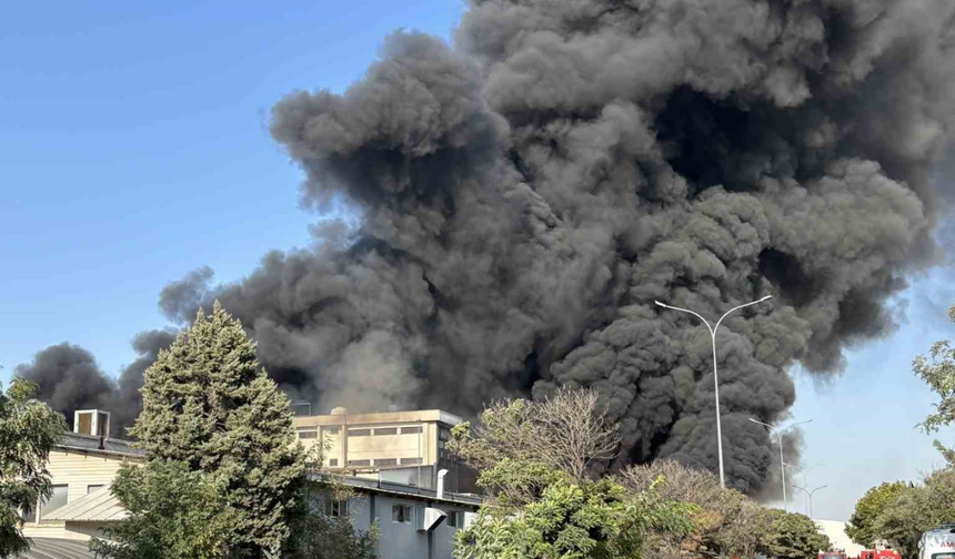 Gaziantep’te geri dönüşüm tesisinde yangın