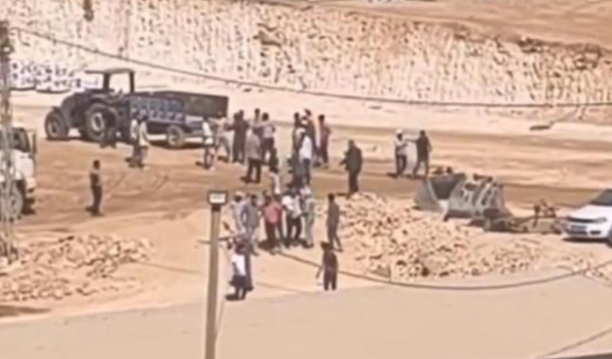 Şanlıurfa’da şantiyede taşlı sopalı kavga: 2 yaralı