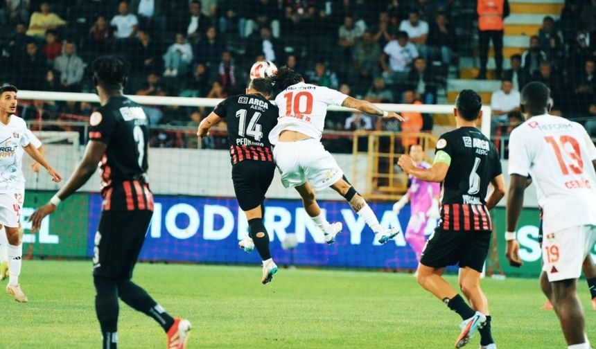 Çorum FK – Vanspor FK maçında gol sesi çıkmadı