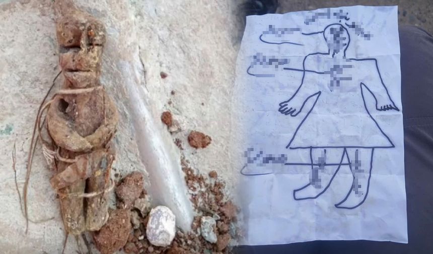 Diyarbakır mezarlığında büyü yapılma şüphesi