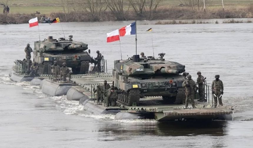 NATO Doğu sınırına asker yığıyor